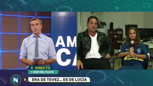 La historia de la nena que se llevó la camiseta de Tevez