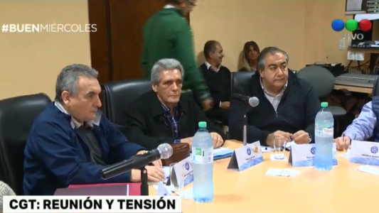 La CGT convocó para hoy una reunión de Consejo Directivo