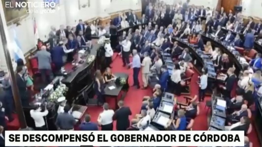 Se desconmpensó el gobernador de Córdoba
