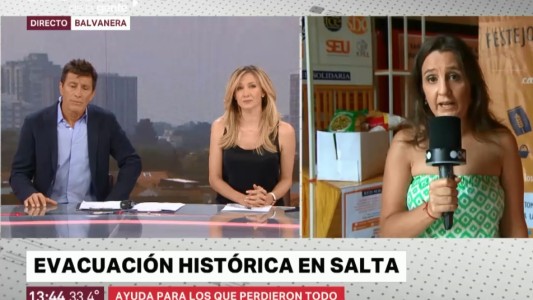 #GenteQueNosNecesita : evacuación histórica en Salta