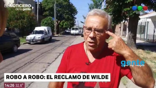 #NuestraGente Vecinos de Wilde denuncian inseguridad