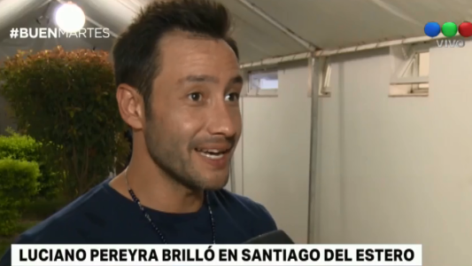 Luciano Pereyra brilló en Santiago del Estero