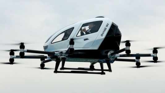 Video: prueban un taxi drone autónomo