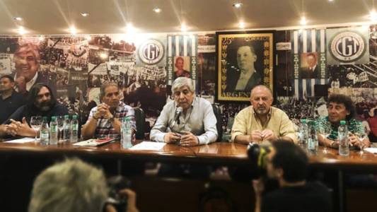 Moyano adelantó la marcha para el 21 de febrero