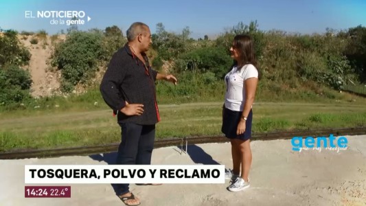 Gente que nos necesita: Una tosquera, polvo, miedo e inseguridad