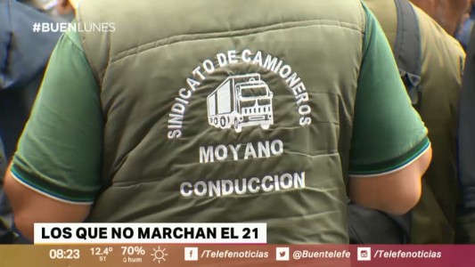 "Nosotros no vamos a movilizar pero apoyamos el reclamo", dijo Acuña