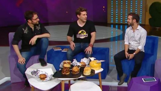 El "catador" de hamburguesas Leandro Volpe en Staff