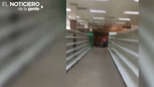 Supermercados vacíos en Venezuela