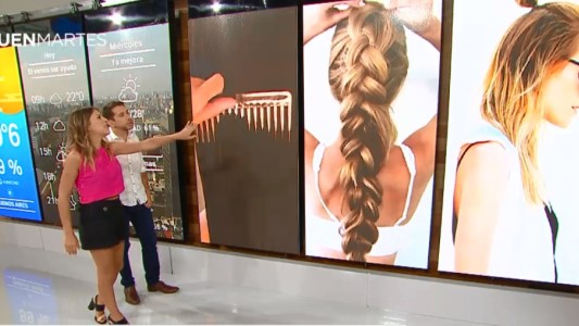 Pelo lindo, a prueba de humedad