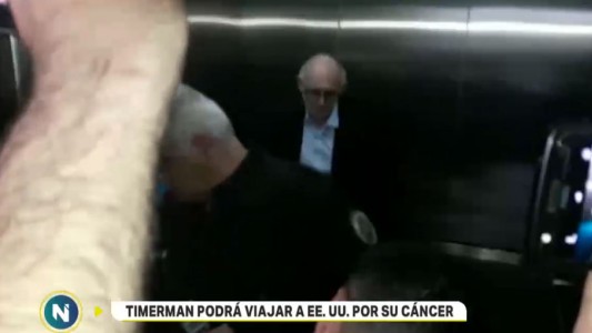 Timerman podrá viajar a Estados Unidos por su cáncer
