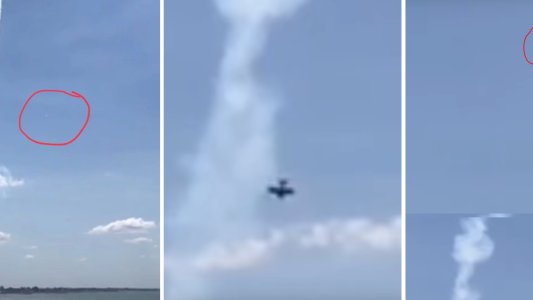 ¿Un OVNI en Mar del Plata? Un hombre grabó un "punto blanco a toda velocidad" en la Feliz