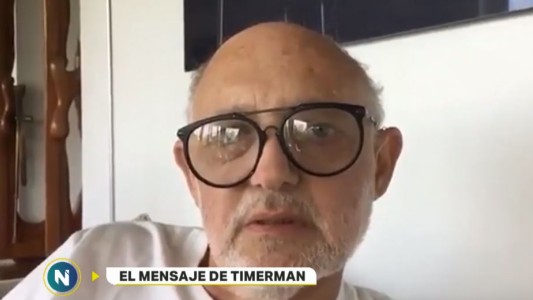Héctor Timerman le mandó un mensaje de apoyo a Carlos Zannini