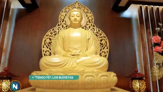 “Tengo fe”: Los budistas
