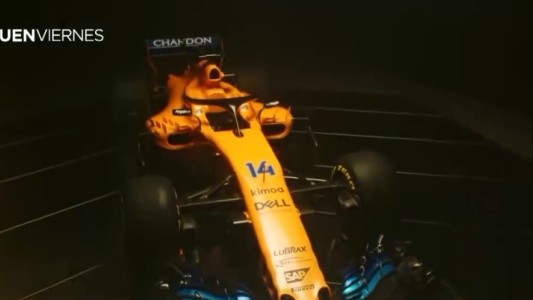 Presentaron el nuevo McLaren