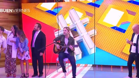 Benjamín Amadeo en Buen Viernes: entrevista y mini show