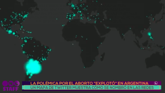 El mapa que muestra cómo la polémica por el aborto "explotó" en Argentina