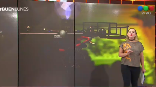 Drones en un desfile de moda en Italia