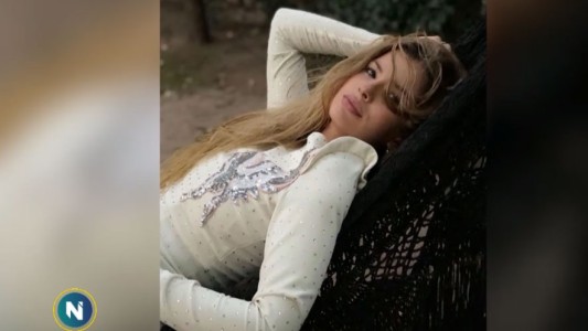 Las fotos de la China Suárez, a sólo tres semanas de dar a luz