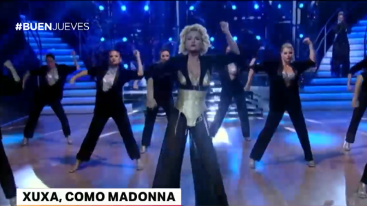 Xuxa se transformó en Madonna para homenajear a las mujeres en su día
