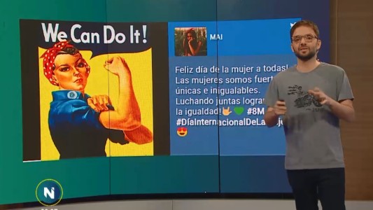 El #8M también se vivió en las redes sociales