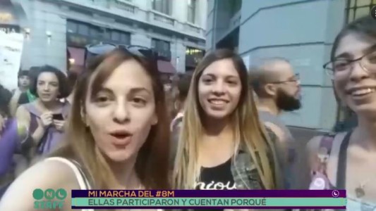 Los videítos de la marcha #8M