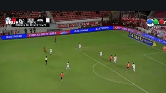 Independiente venció 2 a 1 a Argentinos Jrs