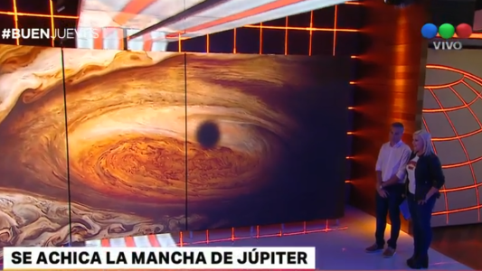 Se achica la Gran Mancha Roja de Júpiter