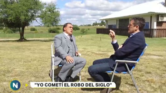 "Yo cometí el Robo del siglo"