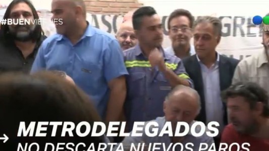 Metrodelegados amenazan con un paro