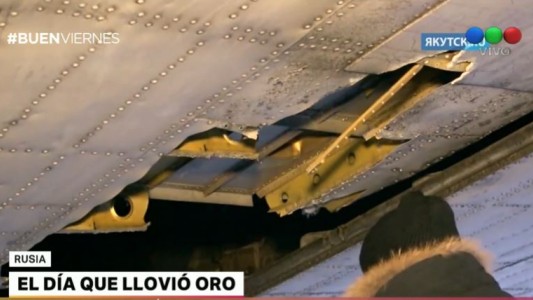 En Rusia cayeron 172 lingotes de oro desde el cielo