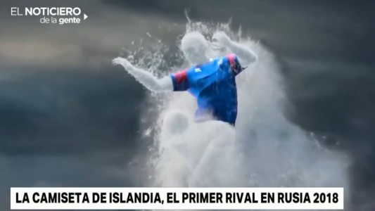 Video: así presentó Islandia la camiseta para el Mundial de Rusia 2018