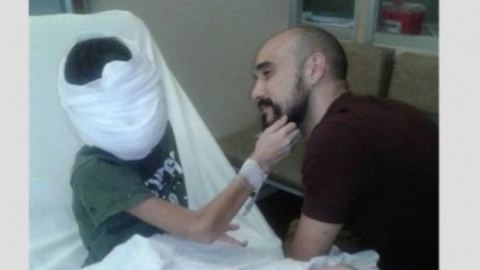 El conmovedor encuentro entre Abel Pintos y Thiago, el nene de 13 años que tiene cáncer de ojo