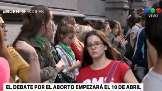 El debate por el aborto empezará el 10 de abril