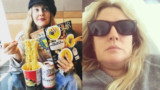 Drew Barrymore lo dice sin vueltas: "Estoy gorda, no embarazada"