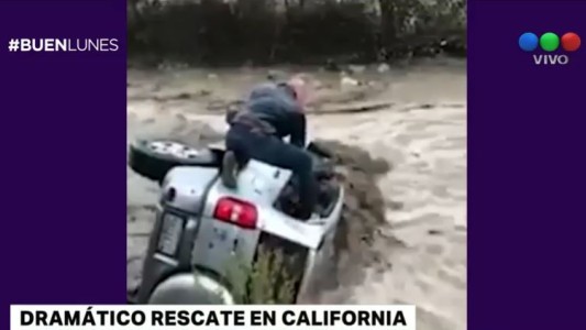 Dramático rescate en California