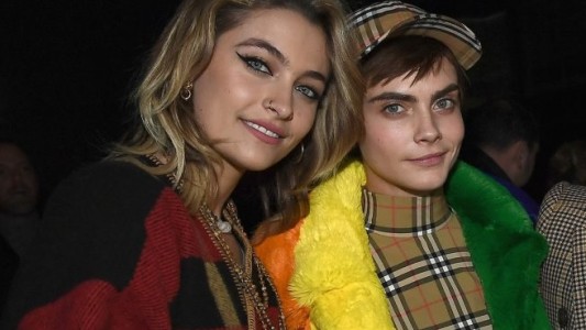 Paris Jackson y Cara Delevingne sellaron su amor en un restaurante argentino en Hollywood