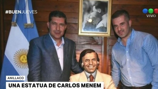Carlos Menem ya tiene su muñeco de cera en Anillaco