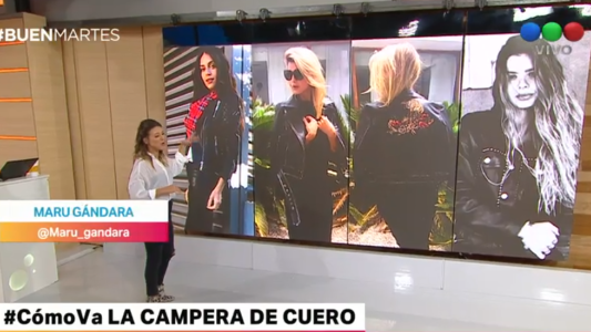 Cómo va la campera de cuero