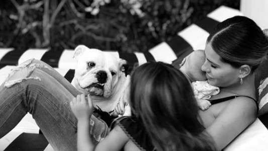 De tal palo: la China Suárez mostró el rasgo que heredaron de ella sus hijas Magnolia y Rufina