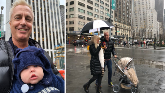 Marley bautizará a Mirko en Nueva York y Susana será la madrina