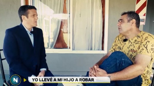 “Yo llevé a mi hijo a robar”