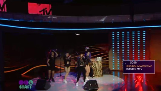 Miss Bolivia en vivo: "El Paso"