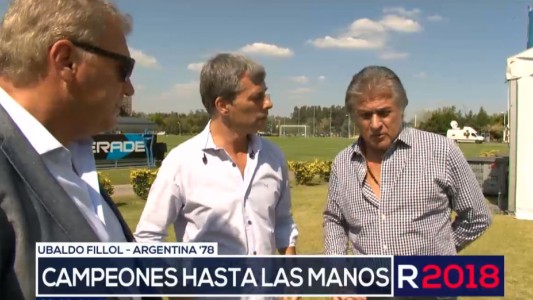 Pumpido y Fillol: el encuentro de los arqueros campeones del Mundo