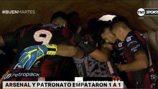 Arsenal y Patronato empataron en Sarandí