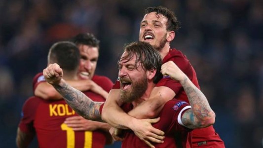 Locura en Roma: el tuit viral para festejar el triunfo ante el Barcelona de Messi