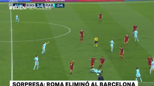 Sorpresa: Roma eliminó al Barcelona