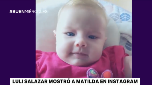 Luli Salazar mostró a Matilda