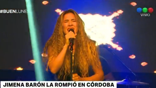 Jimena Barón la rompió en Córdoba