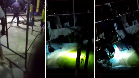 Horror en México: lincharon a un presunto violador y lo metieron en una jaula con cocodrilos