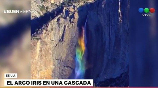 La cascada del Parque Yosemite que atrae turistas de todo el mundo